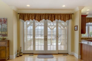 french doors in a renovated home