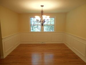 new hardwood flooring for a living room