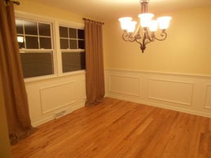 after photos - completed dining room renovation