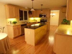 after photos - completed kitchen renovation